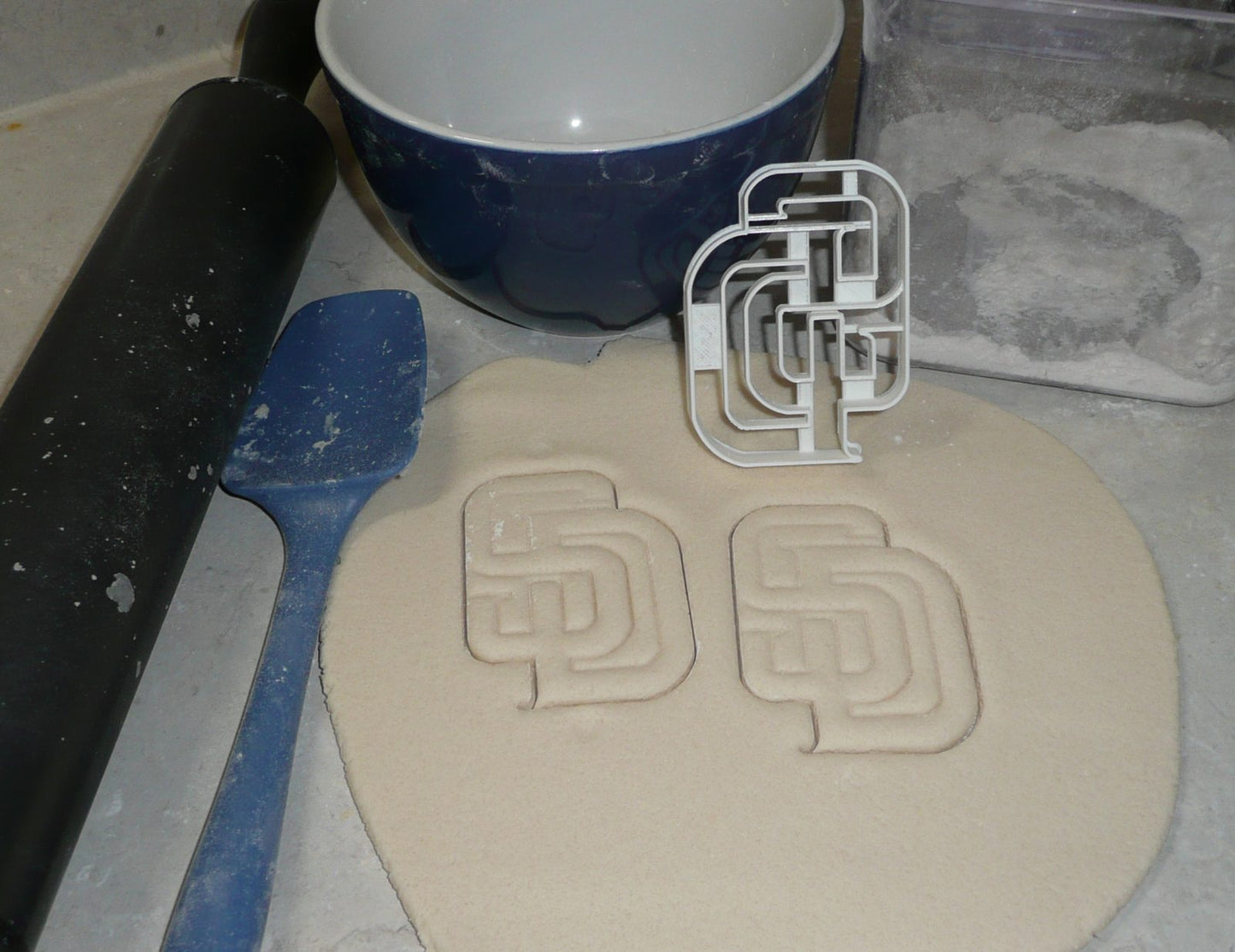 San Diego Padres SD Logo MLB Baseball Sports Cookie Cutter Made In USA PR2585