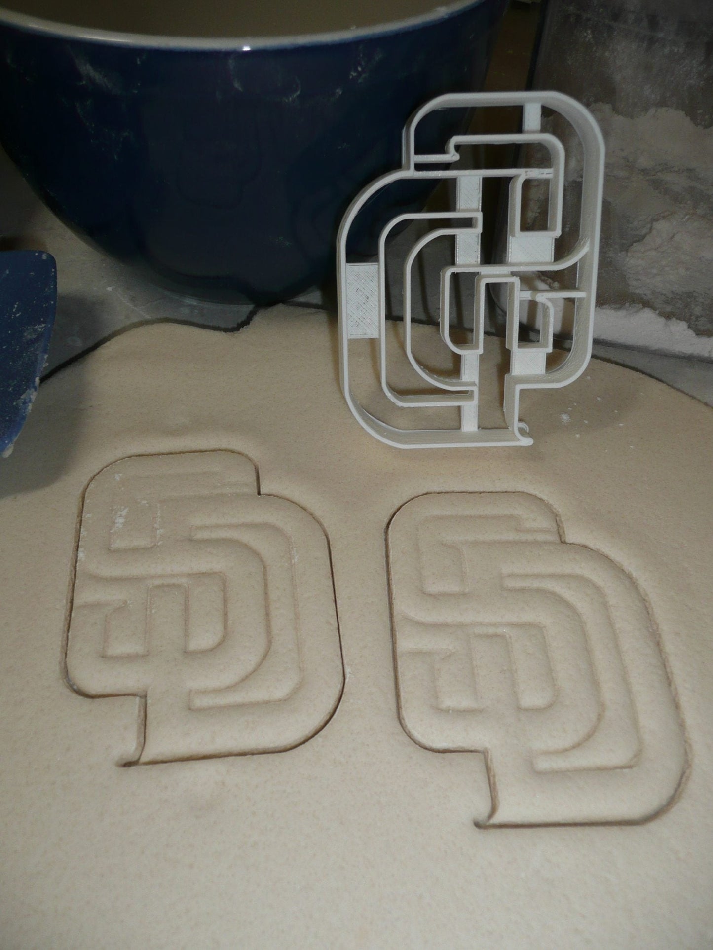 San Diego Padres SD Logo MLB Baseball Sports Cookie Cutter Made In USA PR2585