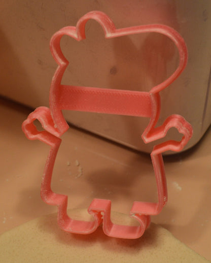 Peppa Pig Full Body Outline Cartoon Character Cookie Cutter Made In USA PR2631