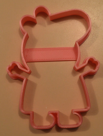 Peppa Pig Full Body Outline Cartoon Character Cookie Cutter Made In USA PR2631
