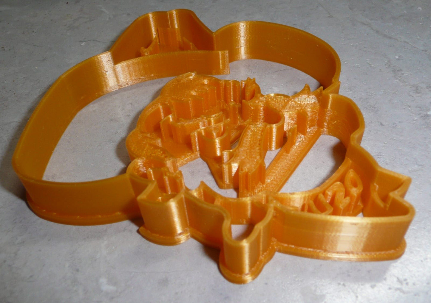 Pistol Pete OSU Oklahoma State University Cookie Cutter Made In USA PR2222