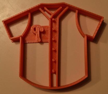 Philadelphia Phillies P Letter Baseball Jersey Cookie Cutter Made In USA PR2543