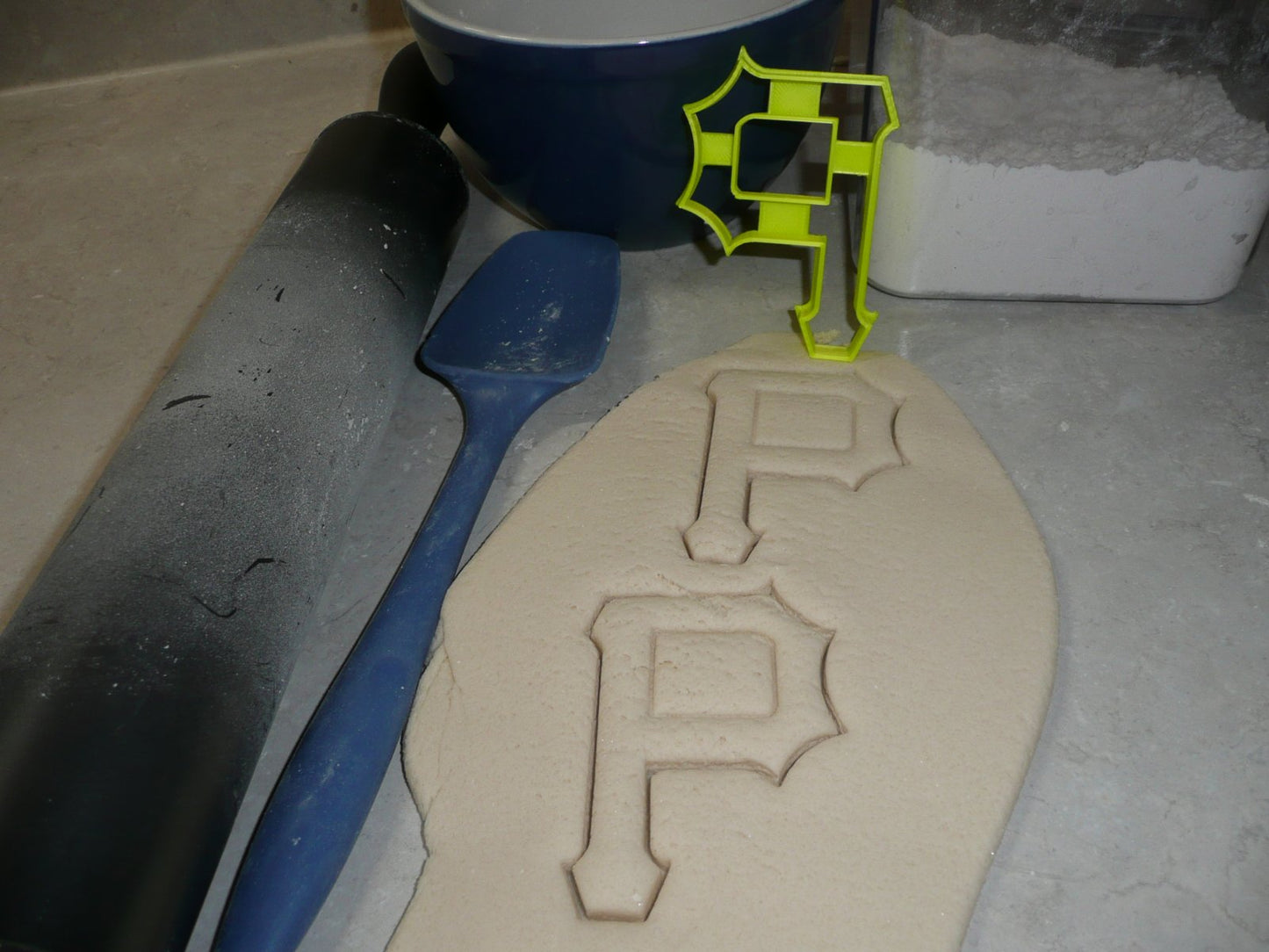 Pittsburgh Pirates P Logo MLB Baseball Sports Cookie Cutter Made In USA PR2581