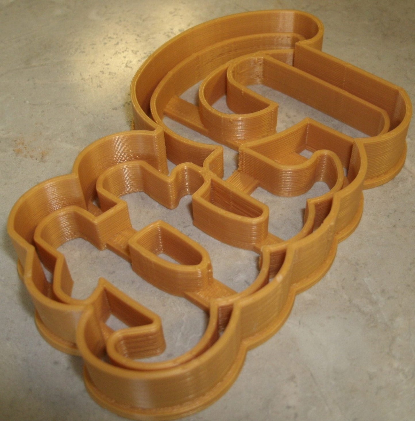University of Pittsburgh Pitt Word Cookie Cutter Made In USA PR2681