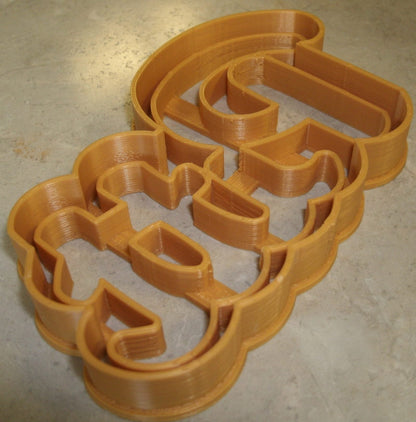 University of Pittsburgh Pitt Word Cookie Cutter Made In USA PR2681