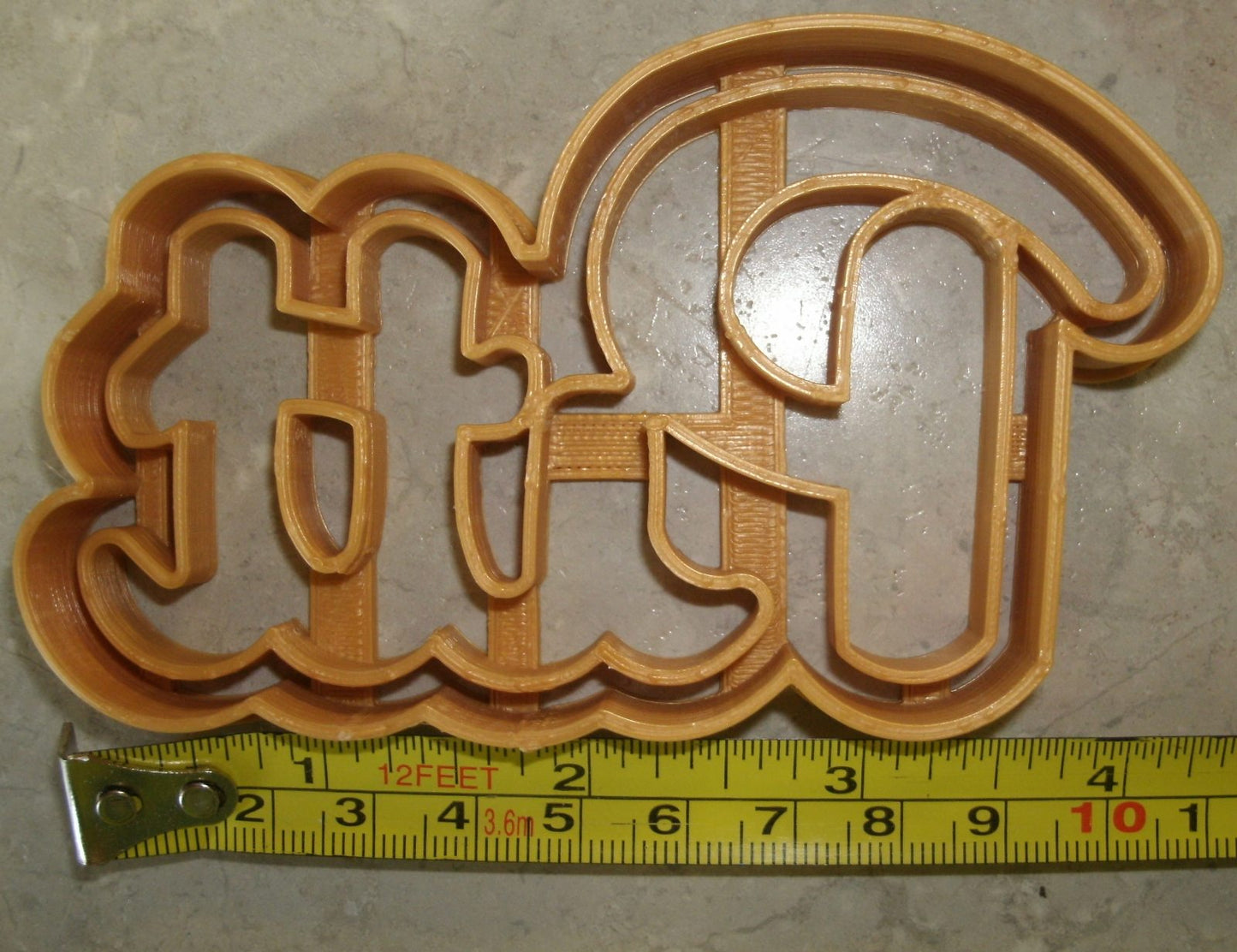 University of Pittsburgh Pitt Word Cookie Cutter Made In USA PR2681