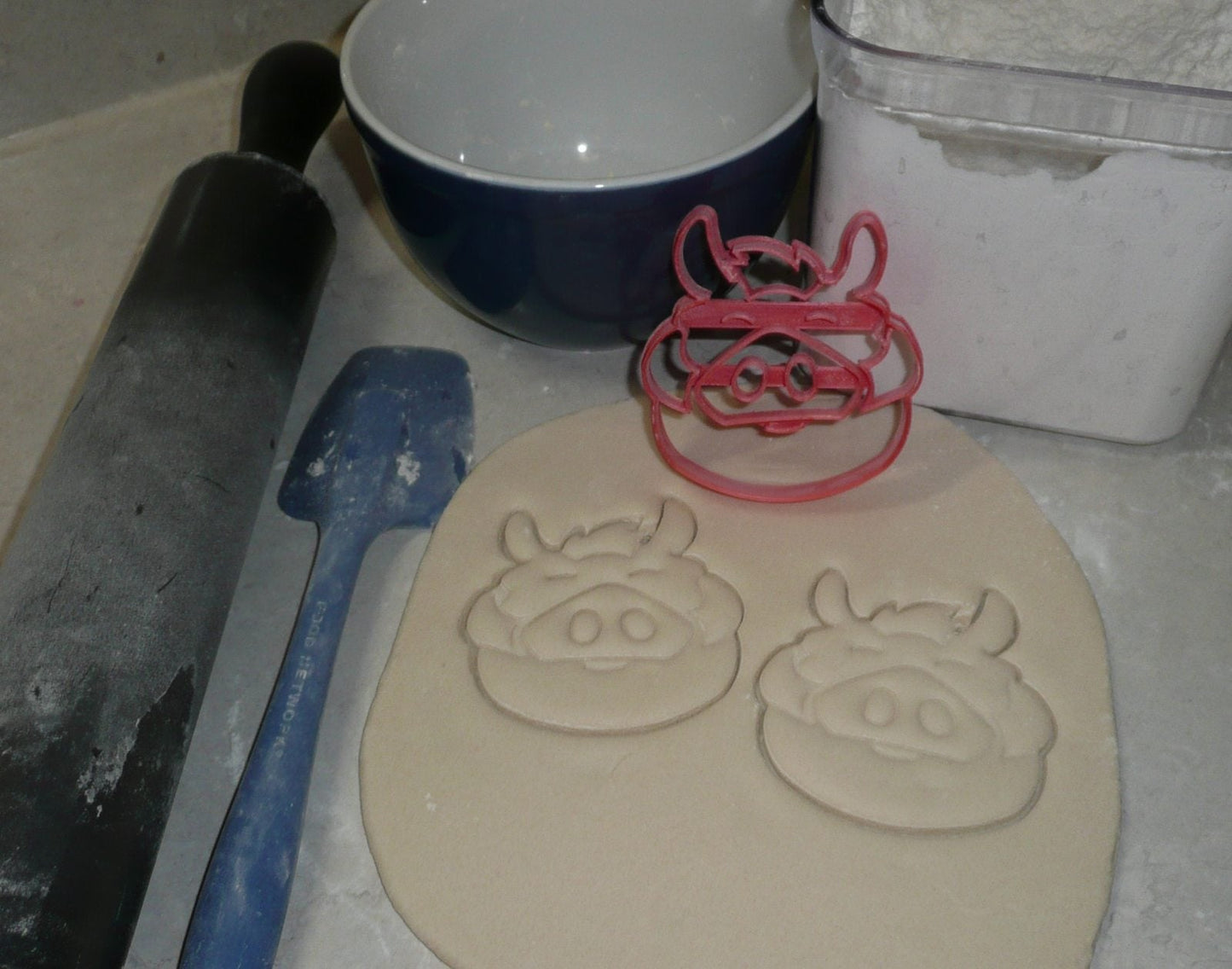 Pumbaa Detailed Face Warthog Lion King Cookie Cutter Made In USA PR2850