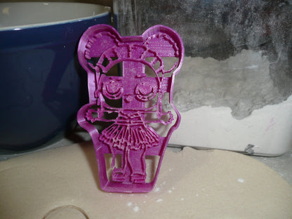 Purple Queen Detailed Surprise Doll Series Cookie Cutter Made In USA PR2428