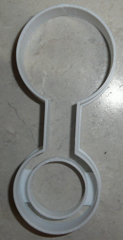 Baby Rattle Noise Maker Shower Gender Reveal Cookie Cutter Made In USA PR2195