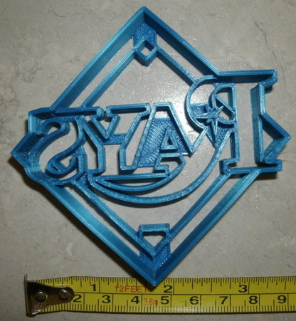 Tampa Bay Rays Baseball Field Logo Sports Cookie Cutter Made In USA PR2566