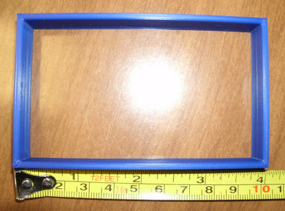 Rectangle Shape Box Frame Outline Cookie Cutter Made In USA PR696