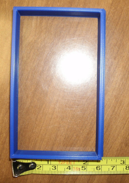 Rectangle Shape Box Frame Outline Cookie Cutter Made In USA PR696