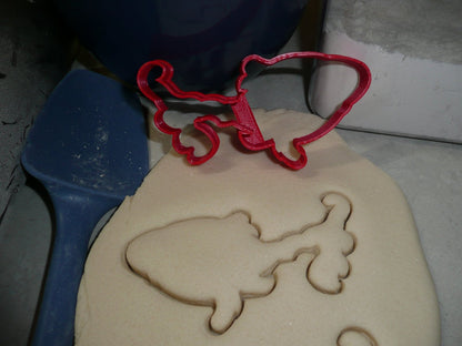 Red Fish Dr Seuss Book One Fish Two Fish Cookie Cutter Made In USA PR2475
