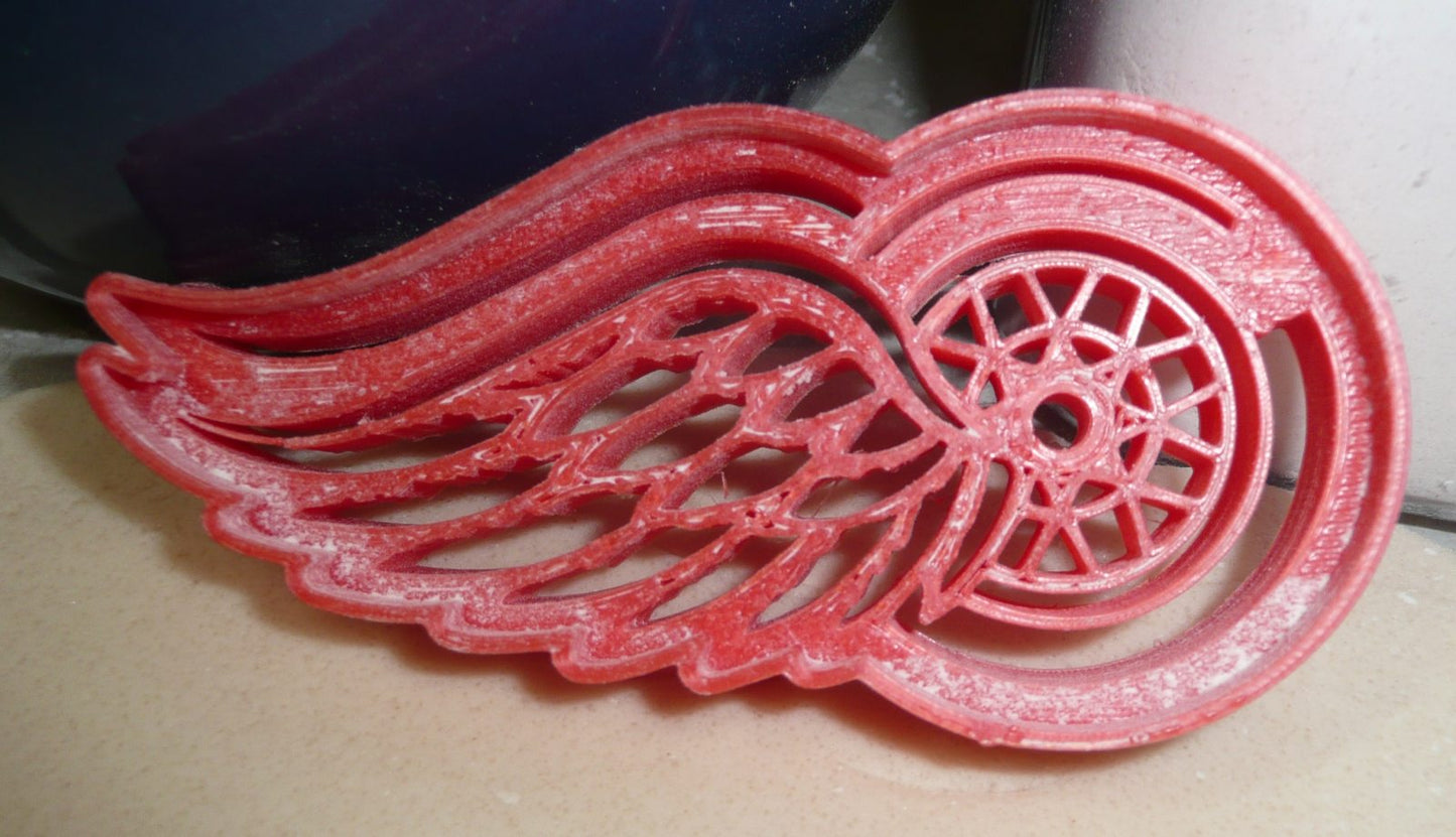 Detroit Red Wings NHL Hockey Team Logo Sports Cookie Cutter Made In USA PR2637