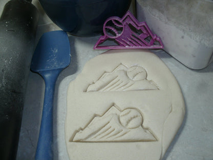 Colorado Rockies Logo MLB Baseball Sports Cookie Cutter Made In USA PR2583