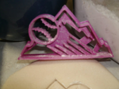 Colorado Rockies Logo MLB Baseball Sports Cookie Cutter Made In USA PR2583