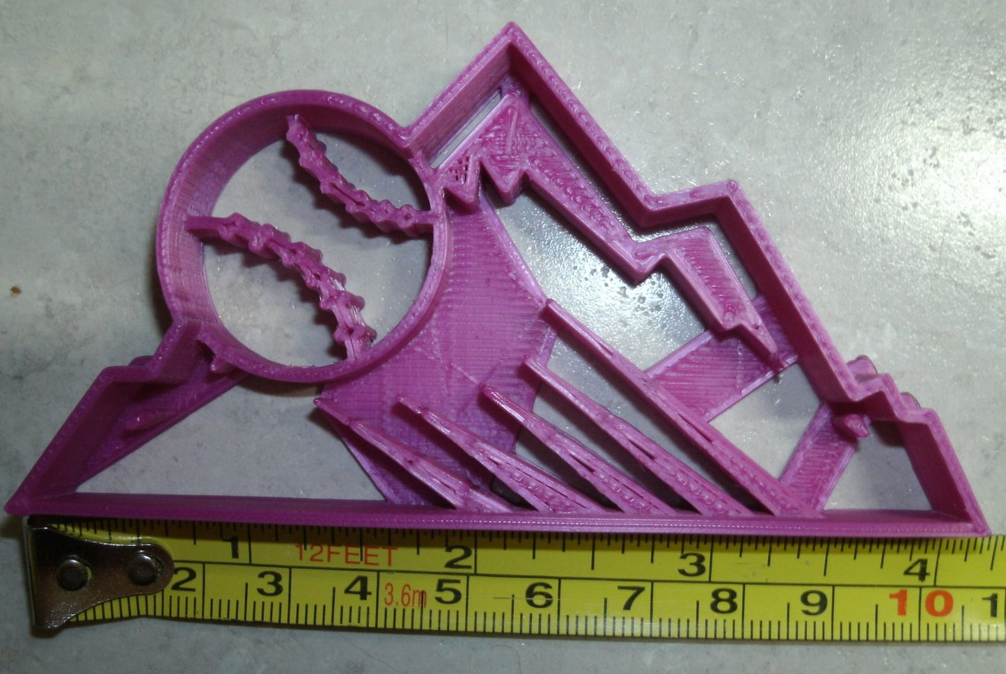 Colorado Rockies Logo MLB Baseball Sports Cookie Cutter Made In USA PR2583