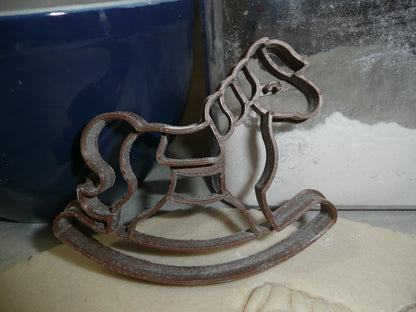 Rocking Horse Pony Toddler Child Baby Shower Cookie Cutter Made In USA PR2462