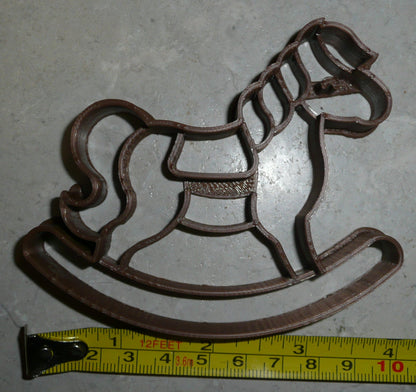 Rocking Horse Pony Toddler Child Baby Shower Cookie Cutter Made In USA PR2462