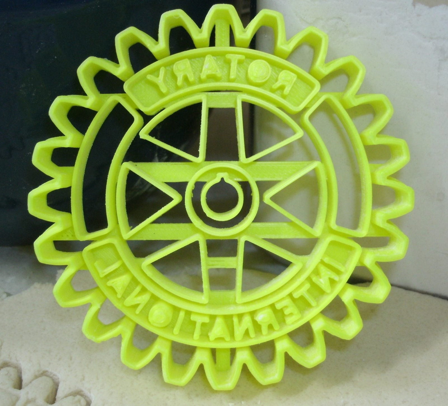 Rotary International Gear Wheel Club Cookie Cutter Made In USA PR2692