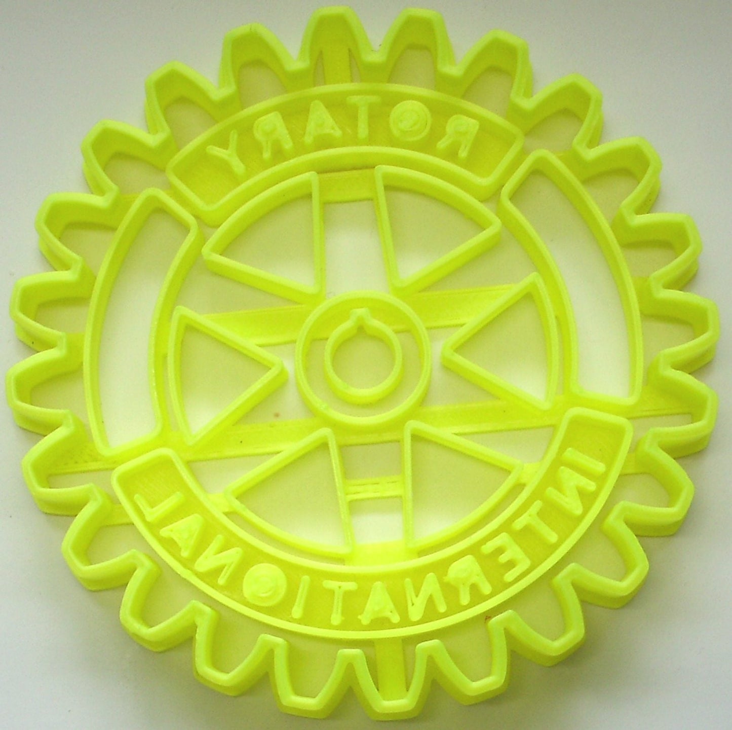 Rotary International Gear Wheel Club Cookie Cutter Made In USA PR2692