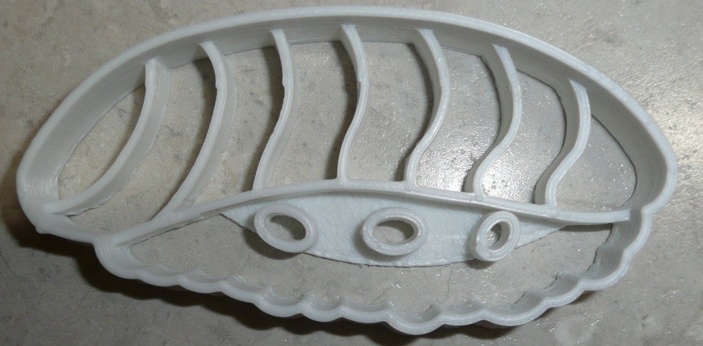 Salmon Temaki Sushi Hand Rolls Raw Fish Cookie Cutter Made In USA PR2390