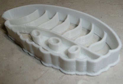 Salmon Temaki Sushi Hand Rolls Raw Fish Cookie Cutter Made In USA PR2390