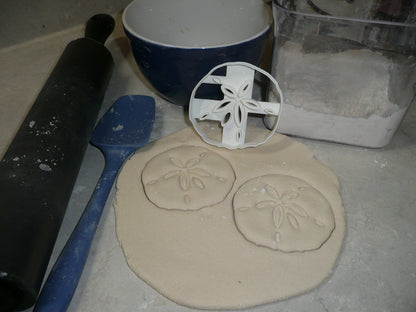 Sand Dollar Sea Biscuit Shell Ocean Beach Cookie Cutter Made In USA PR2592