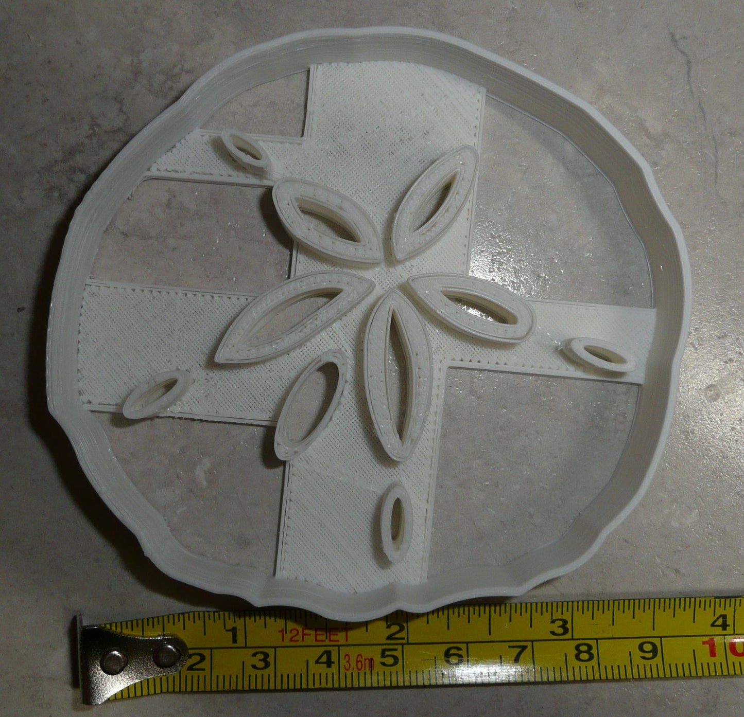 Sand Dollar Sea Biscuit Shell Ocean Beach Cookie Cutter Made In USA PR2592