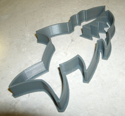 Shark Fish Ocean Sea Predator Cartoon Cookie Cutter Made In USA PR595