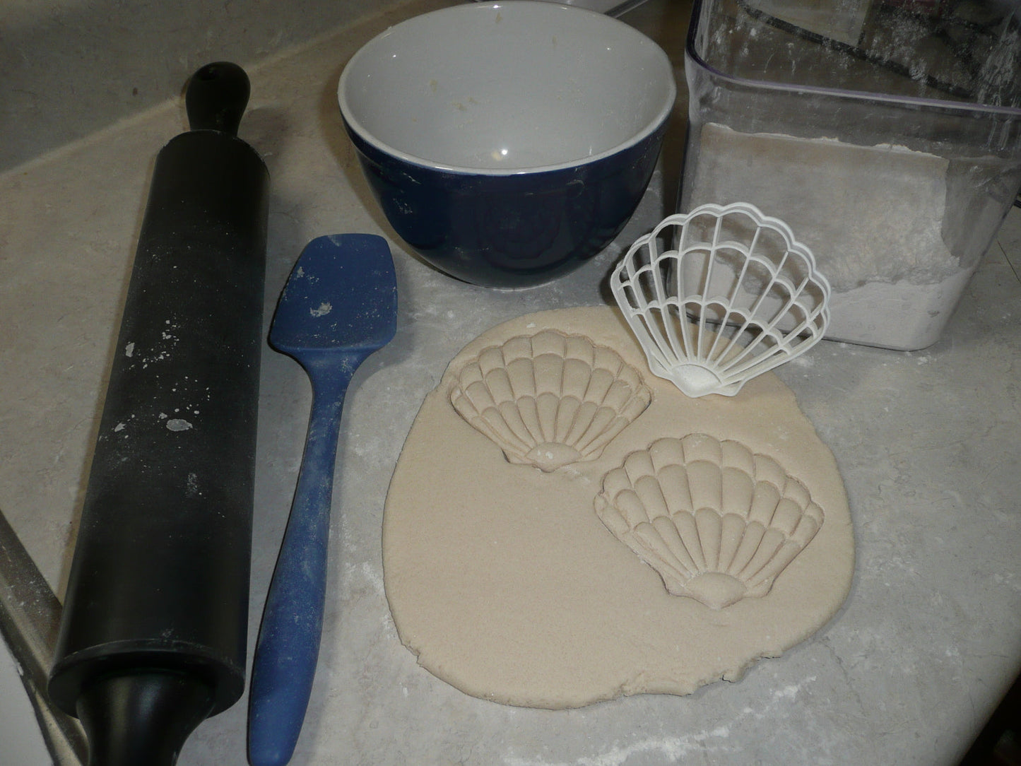 Scallop Clam Sea Shell Seashell Ocean Beach Cookie Cutter Made In USA PR2593