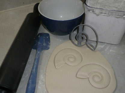 Sea Snail Shell Spiral Seashell Ocean Beach Cookie Cutter Made In USA PR2594