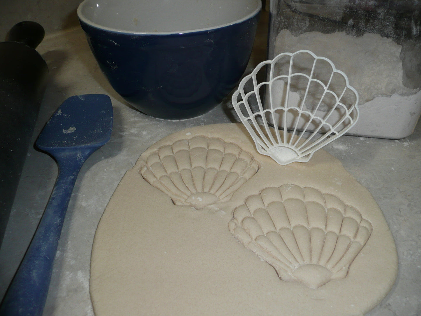 Scallop Clam Sea Shell Seashell Ocean Beach Cookie Cutter Made In USA PR2593