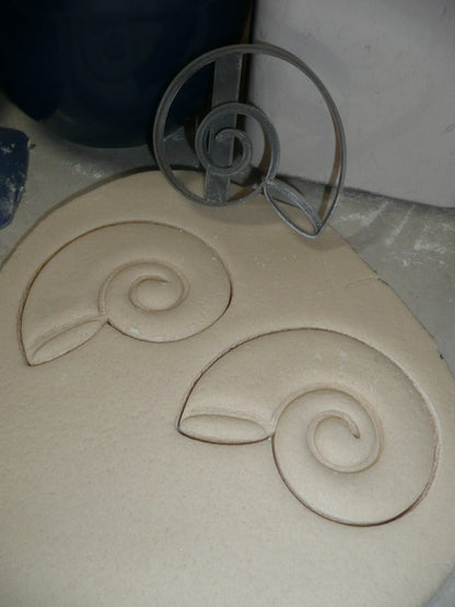 Sea Snail Shell Spiral Seashell Ocean Beach Cookie Cutter Made In USA PR2594