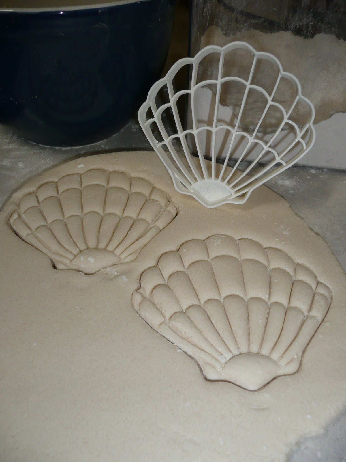 Scallop Clam Sea Shell Seashell Ocean Beach Cookie Cutter Made In USA PR2593