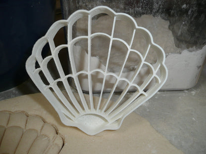 Scallop Clam Sea Shell Seashell Ocean Beach Cookie Cutter Made In USA PR2593