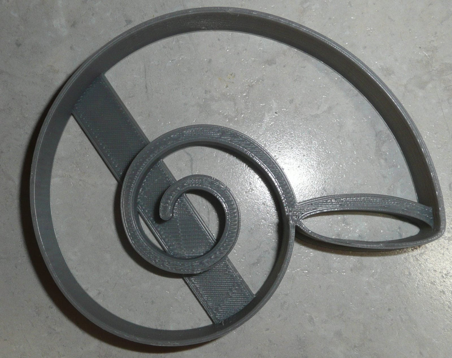 Sea Snail Shell Spiral Seashell Ocean Beach Cookie Cutter Made In USA PR2594