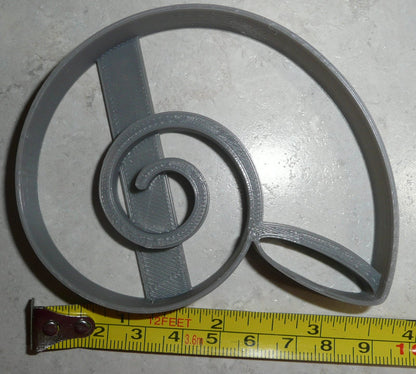 Sea Snail Shell Spiral Seashell Ocean Beach Cookie Cutter Made In USA PR2594