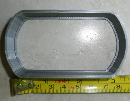 Single One Dog Tag Military Soldier Pet ID Cookie Cutter Made In USA PR2108