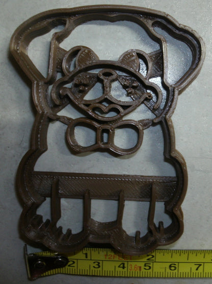Sitting Pug With Bowtie Puppy Animal Cookie Cutter Made In USA PR2361