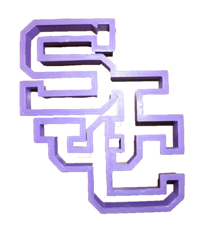 Saint Joseph's College SJC Block Letters Cookie Cutter Made In USA PR857