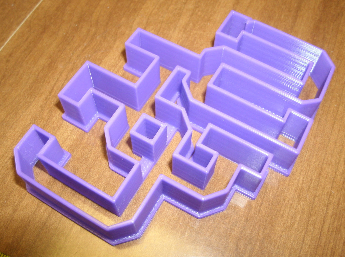 6x SJC Block Letter Fondant Cutter Cupcake Topper 1.75 IN USA FD857