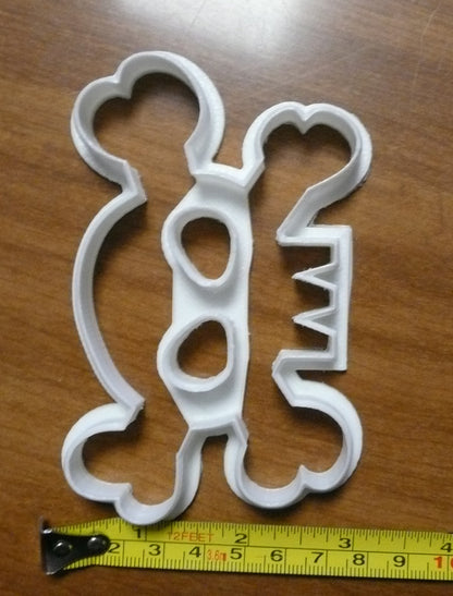 Jolly Roger Pirate Skull Crossbones Cookie Cutter Made In USA PR461