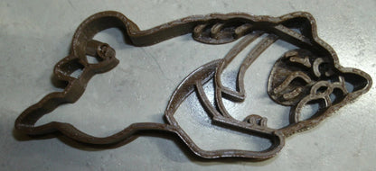 Sleeping Pug Laying Down Dog Breed Cookie Cutter Made In USA PR2373