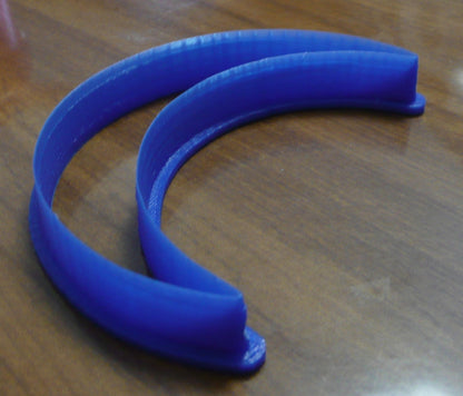 6x Crescent Moon Fondant Cutter Cupcake Topper 1.75 IN USA FD250