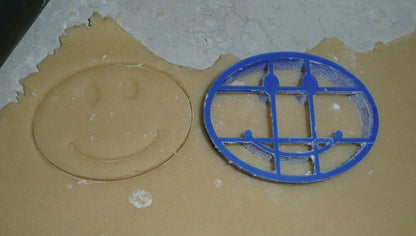 Smiley Face Emoji Happy Smile Emoticon Special Occasion Cookie Cutter USA PR255