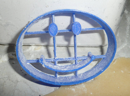 Smiley Face Emoji Happy Smile Emoticon Special Occasion Cookie Cutter USA PR255