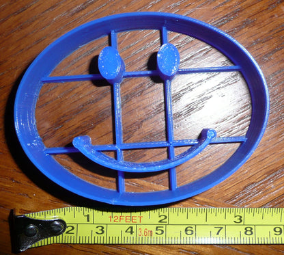 Smiley Face Emoji Happy Smile Emoticon Special Occasion Cookie Cutter USA PR255