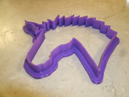 Unicorn Head Magical Creature Cookie Cutter Made In USA PR319