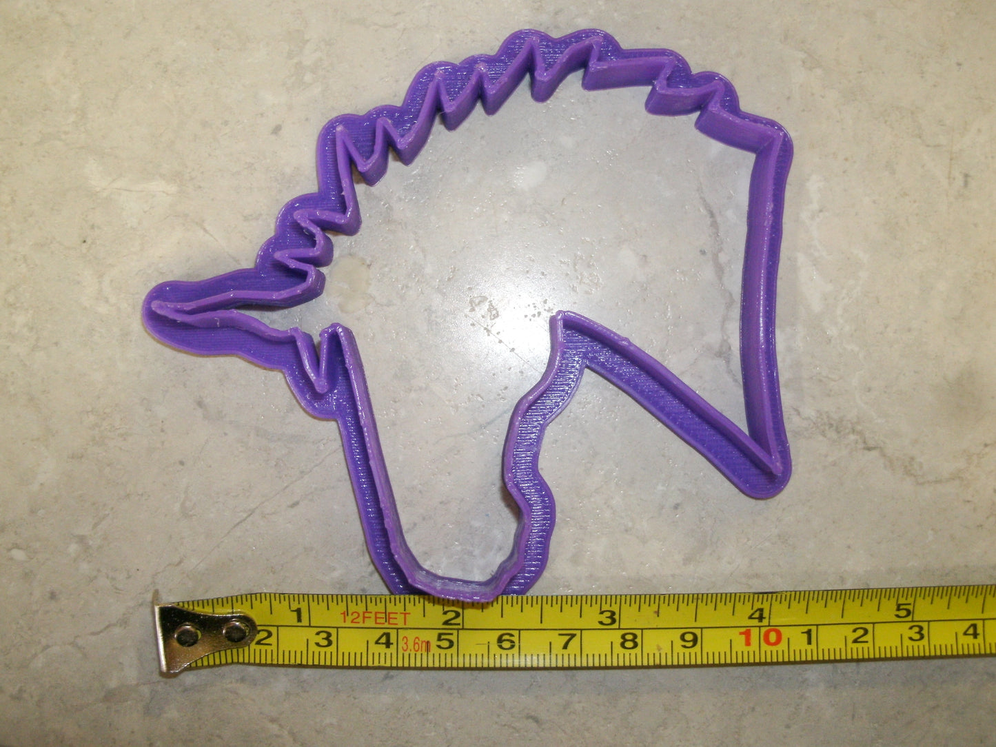 Unicorn Head Magical Creature Cookie Cutter Made In USA PR319